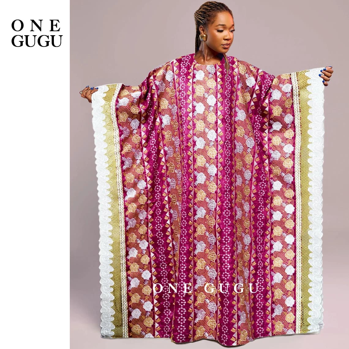 Bleu Royal nigérian Bazin Riche Dashiki Boubou Robe africaine traditionnelle robes de mariée brocart