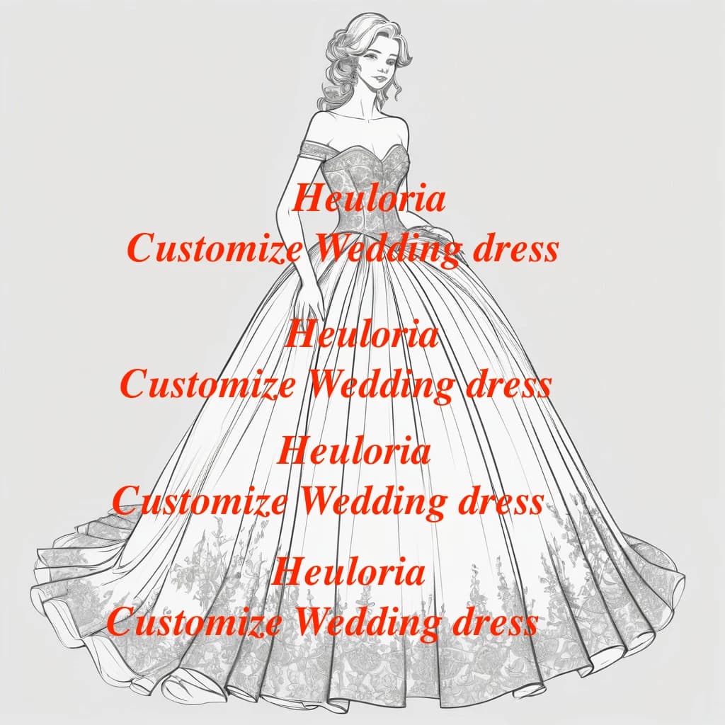 Heuloria Robes sur mesure robe de mariée Mdel-HCUMC