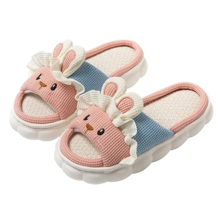 Pantoufles de lapin mignonnes pour femmes