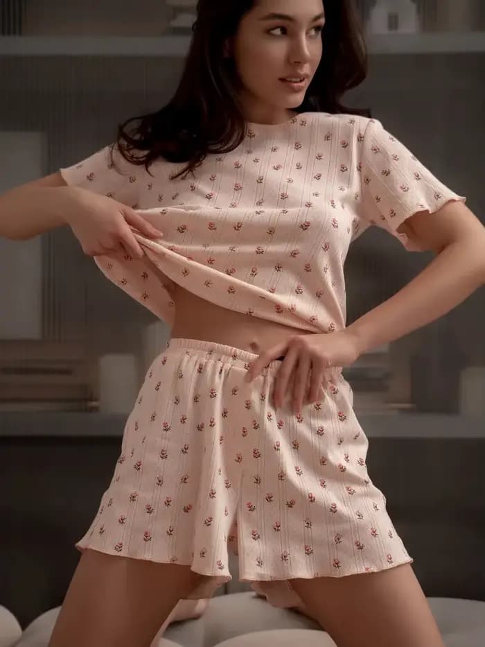 Nouveaux pyjamas décontractés pour femmes