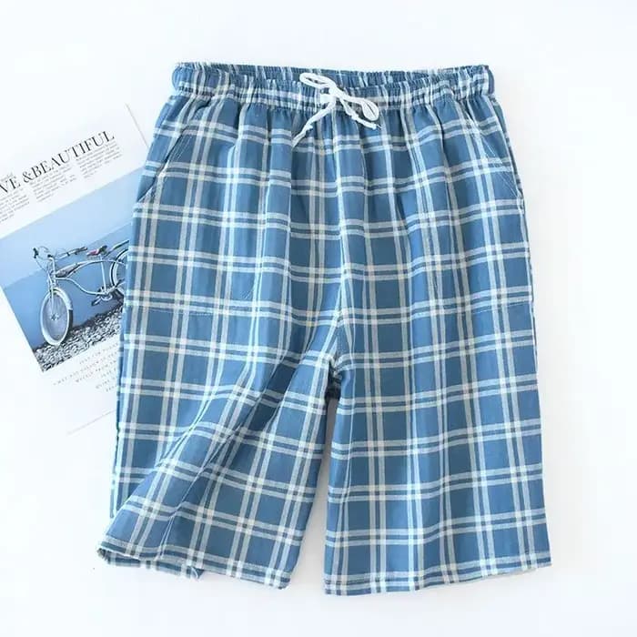 Short de pyjama en coton bon marché pour hommes