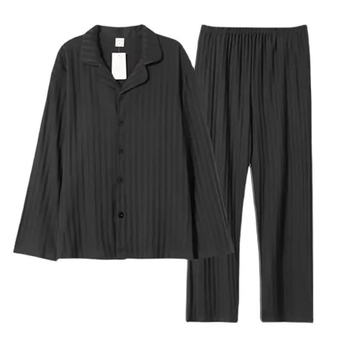 Nouvel ensemble de pyjama décontracté pour homme, pantalon à manches longues, tenue d'intérieur pour