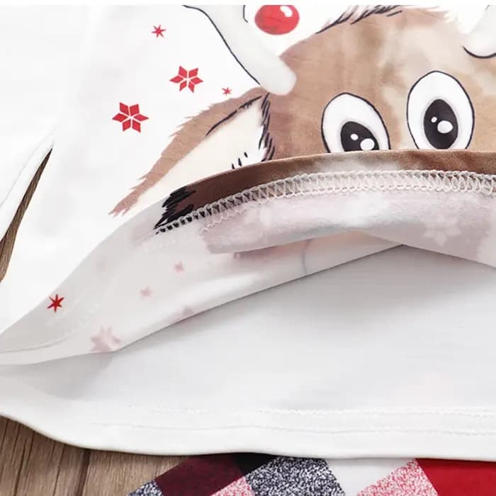Pyjamas de Noël Assortis Famille 2026 – Ensemble Mère