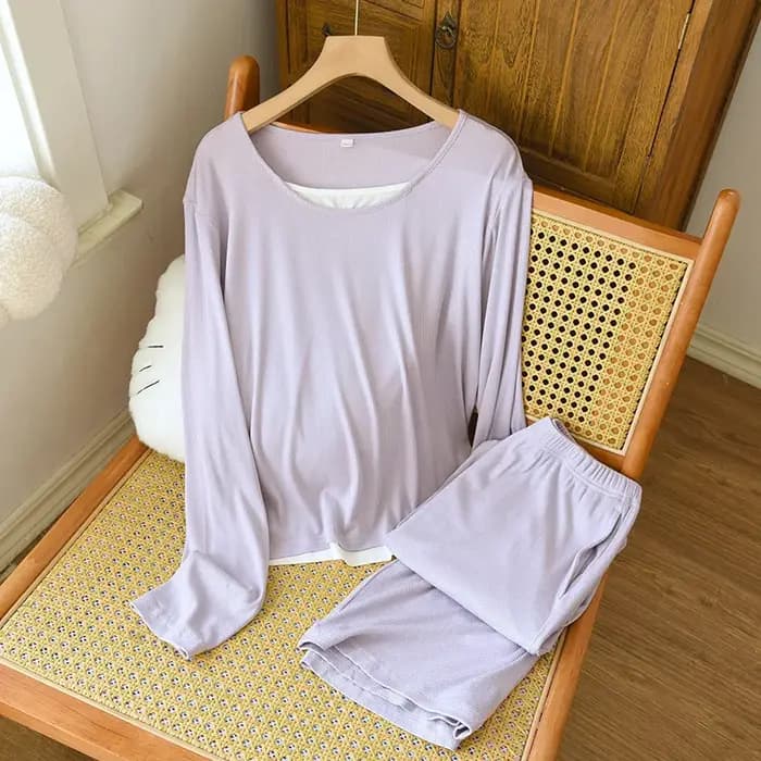 Ensemble de pyjamas pour femmes deux pièces vêtements de nuit