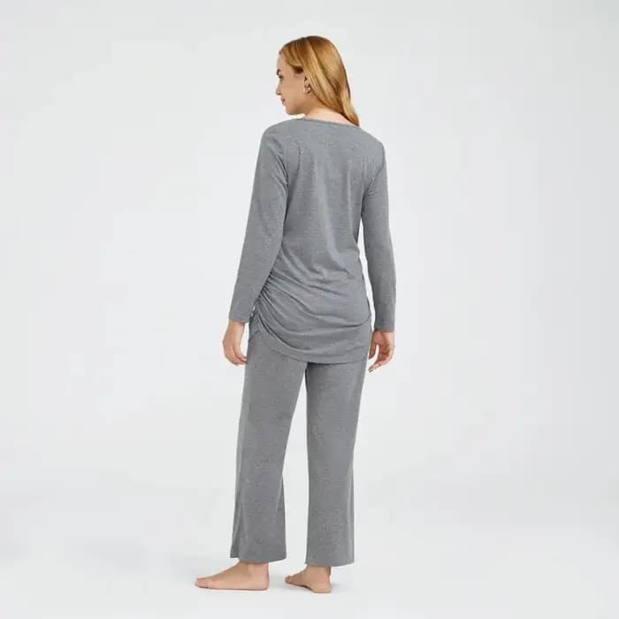 Pyjama à manches longues pour femmes enceintes