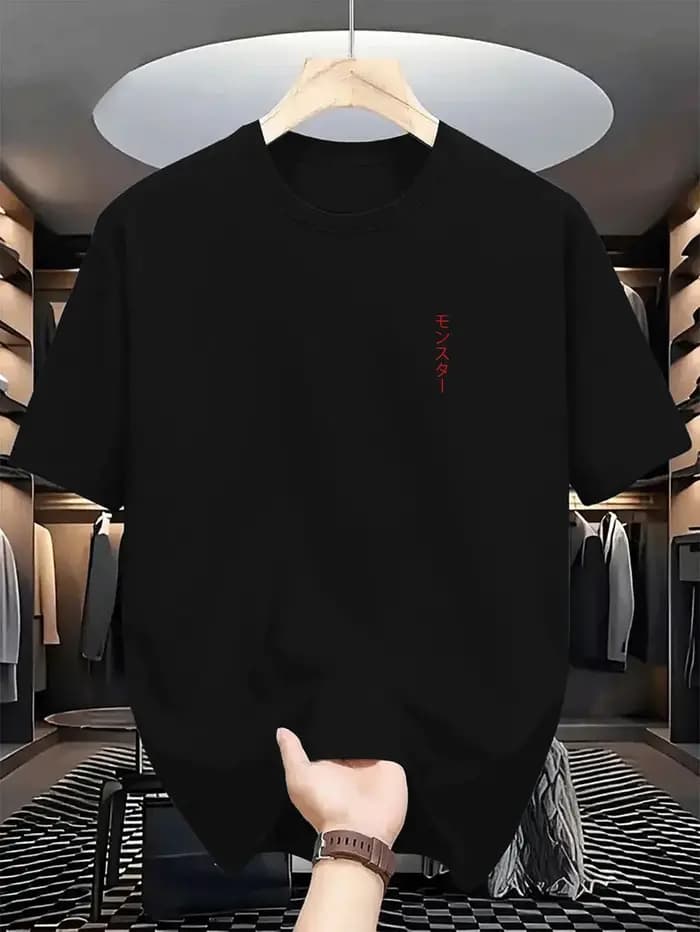 T-shirt à manches courtes pour homme avec col rond | Léger