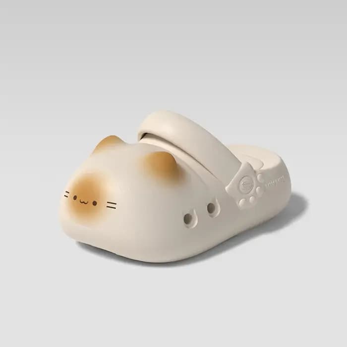 Nouvelles pantoufles antidérapantes patte de chat