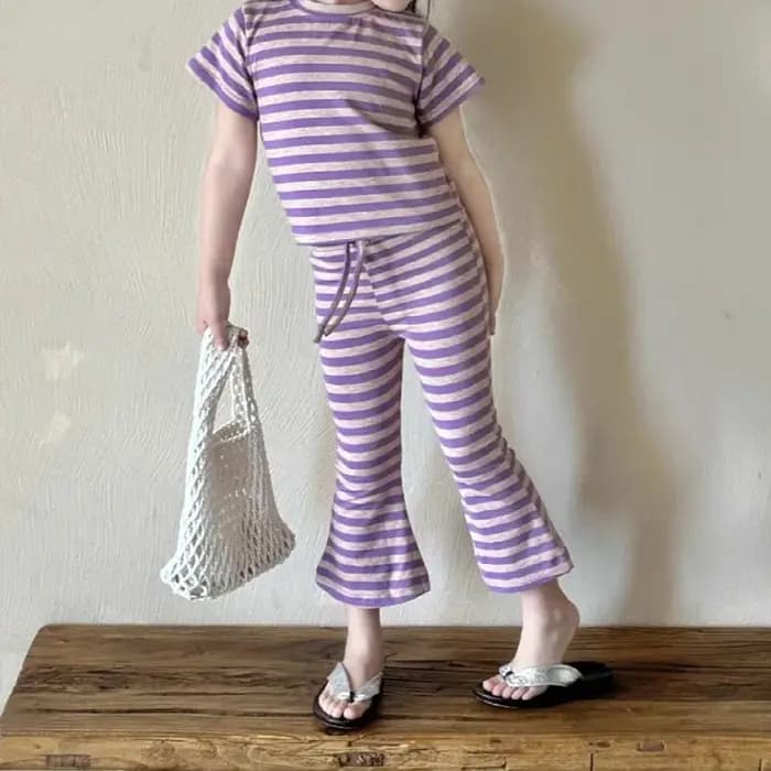 Pyjama d'été pour filles, vêtements de nuit pour enfants, ensembles de pyjamas pour enfants, tenues d'intérieur pour filles
