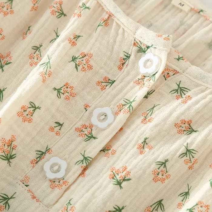 Ensemble de salon en coton léger pour femmes