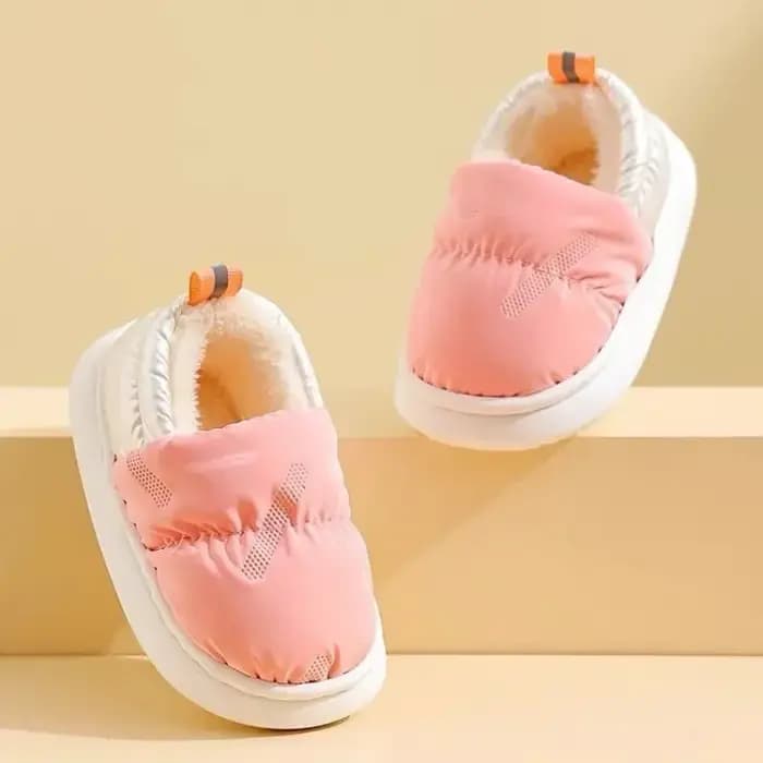 Chaussons d'intérieur en coton pour enfants