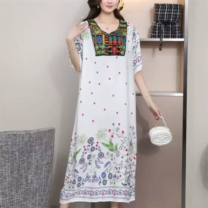 Chemises de nuit longues pyjamas d'été vêtements de maison pour femmes nouvelle robe