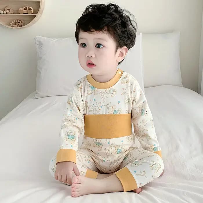 Ensemble de pyjamas de protection du ventre pour nouveau-nés
