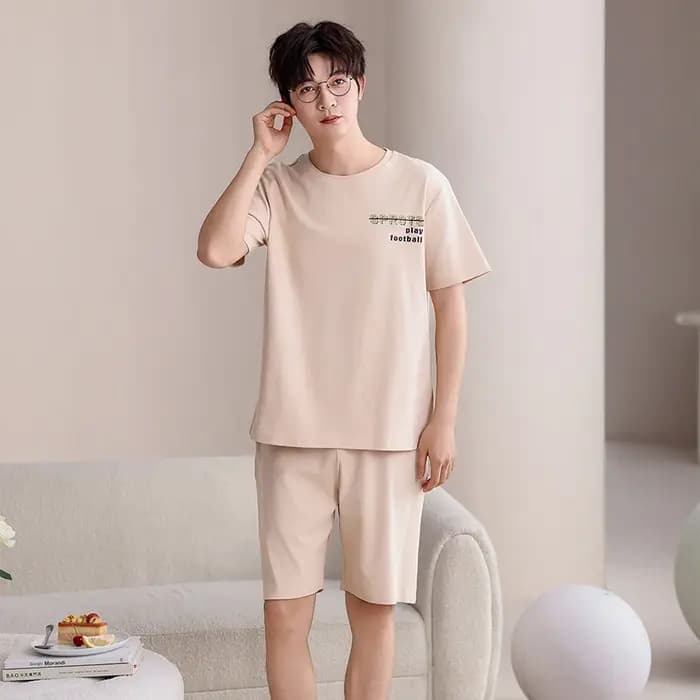 Le plus récent Couple pyjama ensemble été 100% coton Pyjamas hommes Pijamas femmes chemise de nuit