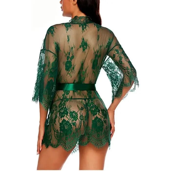Peignoir en dentelle pour femmes