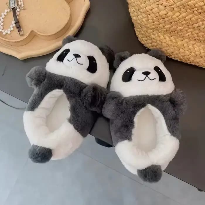 Kawaii Krasno-pantoufles pour hommes et femmes, amoureux, chambre à coucher à la maison, chaud, hive