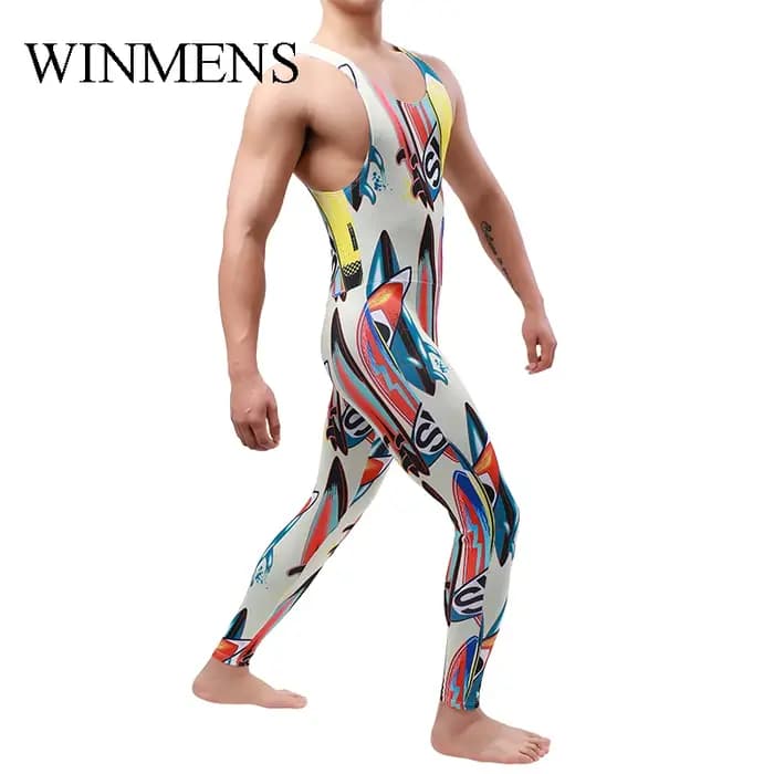 Pyjama une pièce pour hommes