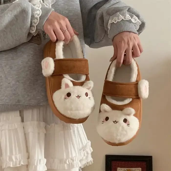 Chaussures patte de chat de dessin animé mignon