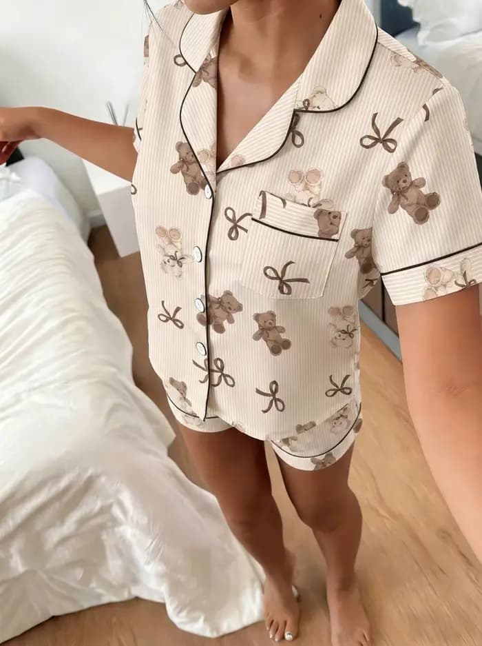 Pyjama femme deux pièces