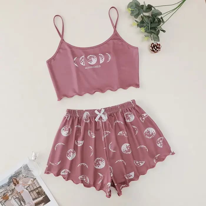 Ensemble de pyjama d'été confortable pour femme
