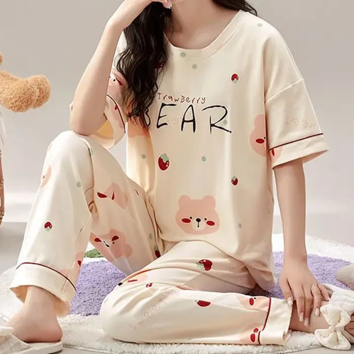 Pyjama en coton pour femmes