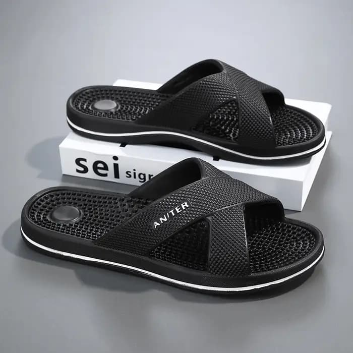 Taille 48 pantoufles de Massage hommes été intérieur maison salle de bain