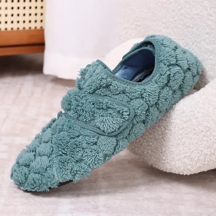 Pantoufles chaudes d'hiver pour femmes, diapositives moelleuses, pantoufles en fausse fourrure, semelles souples, confortables, pantoufles de maison pour femmes, chaussures d'intérieur