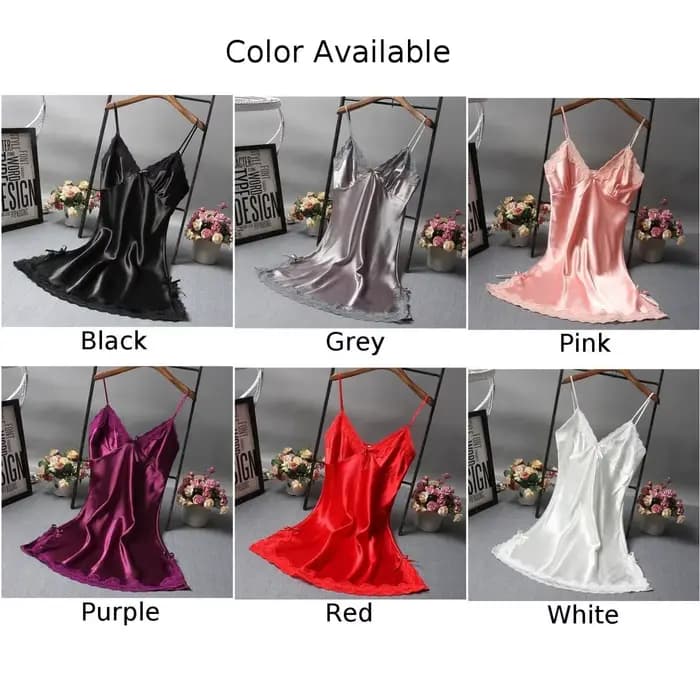 Sexy dentelle Patchwork vêtements de nuit Lingerie nuisette col en V robe de mariée