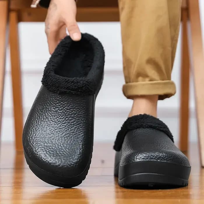 Pantoufles d'hiver pour hommes