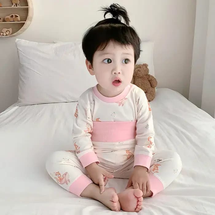 Ensemble de pyjamas de protection du ventre pour nouveau-nés