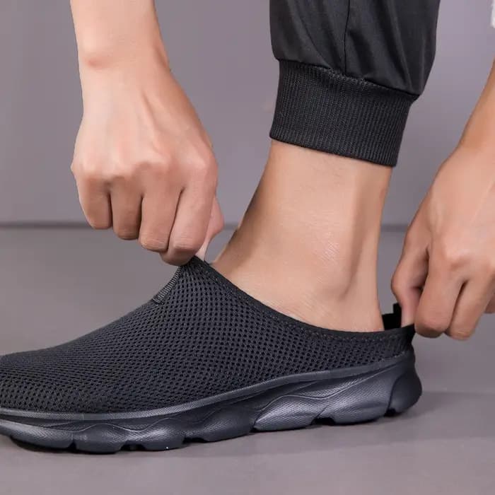 Nouvelles pantoufles plates pour hommes