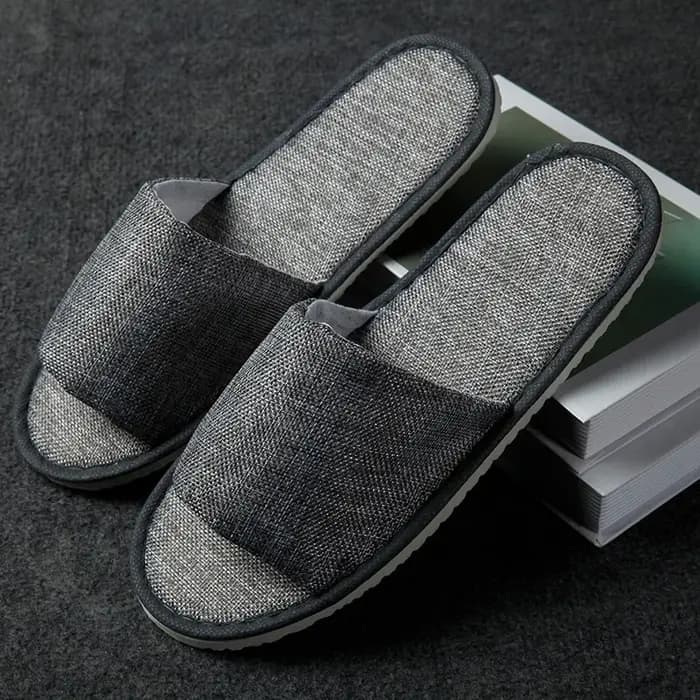 1 Paire de Chaussons Antidérapants pour Hôtel et Spa