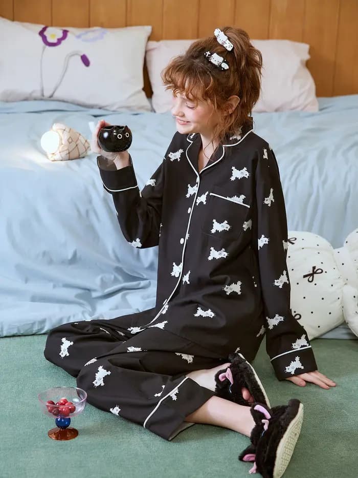 Ensemble de pyjama de luxe pour femmes