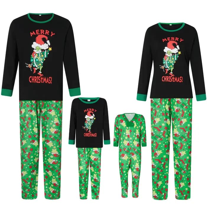Pyjama de noël pour famille