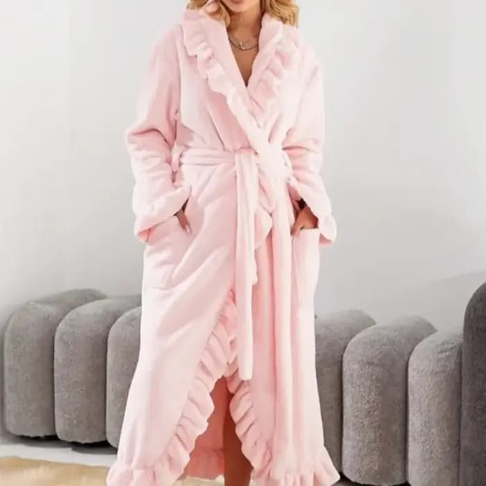 Peignoir Long et chaud pour femmes