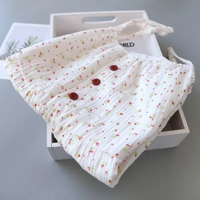 Chemise de nuit confortable en coton pour femmes