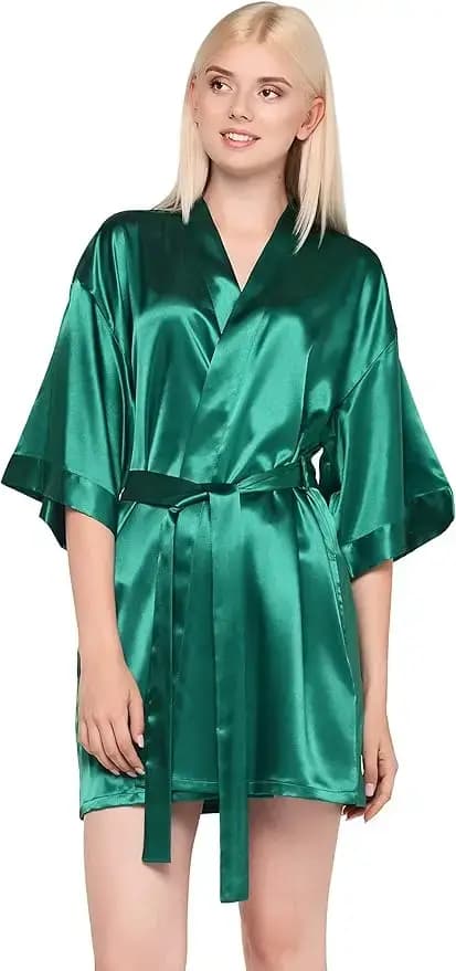 Pyjamas femmes été dames européennes et américaines à lacets peignoir sexy robe de matin
