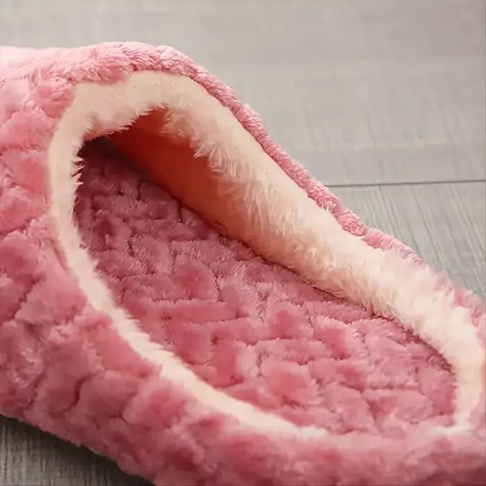 Pantoufles de maison moelleuses unisexes