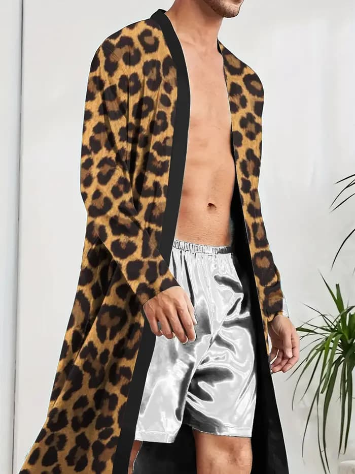 Robe de chambre décontractée pour homme