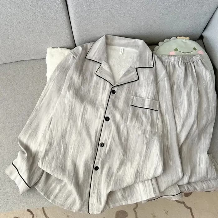 Pyjama pour homme pour le printemps et l'automne