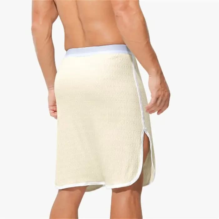 Vêtements de nuit d'été pour hommes en coton