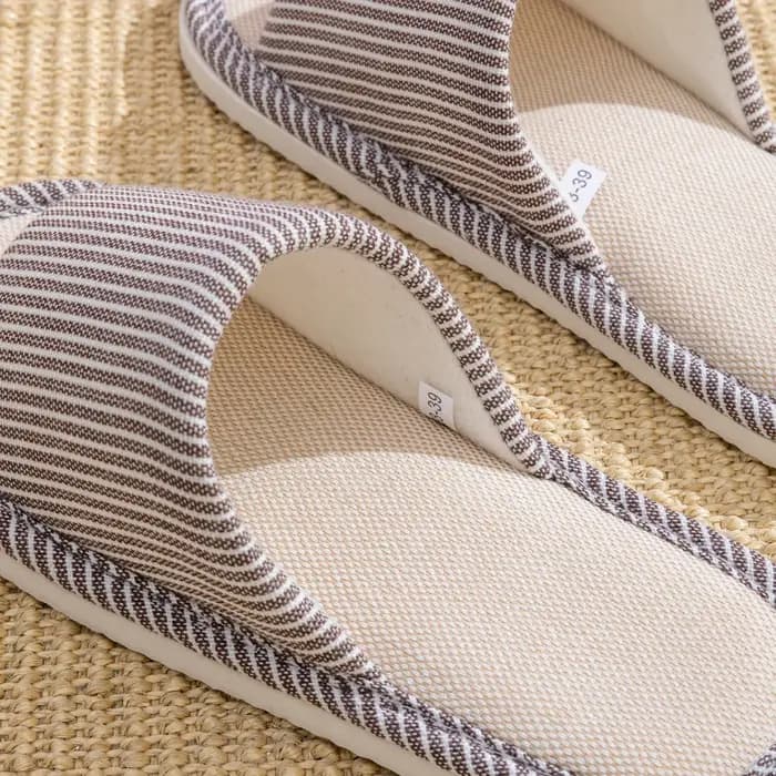Pantoufles en lin pour hommes pour toutes les saisons