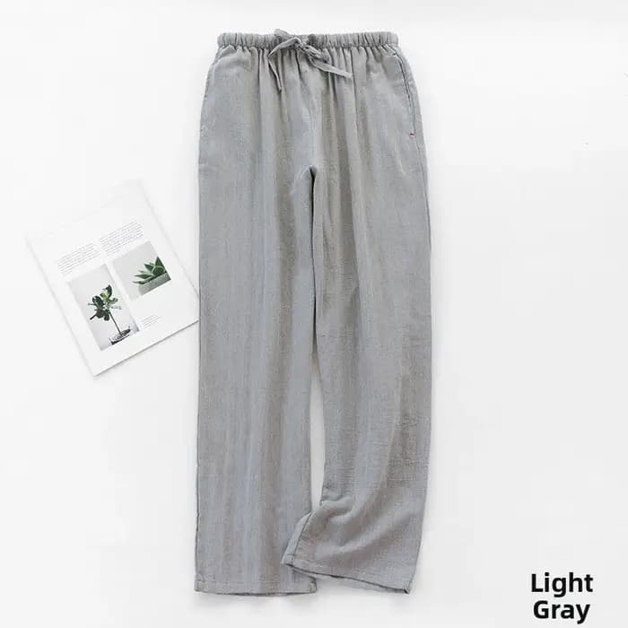 Pantalon de pyjama en coton pour hommes