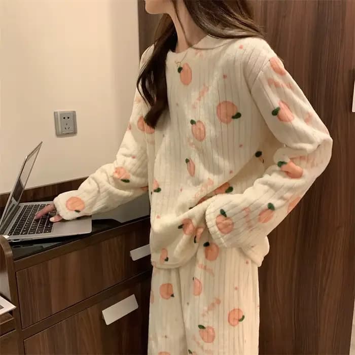 2025 nouveau ensemble de pyjamas pour femmes chaud deux pièces