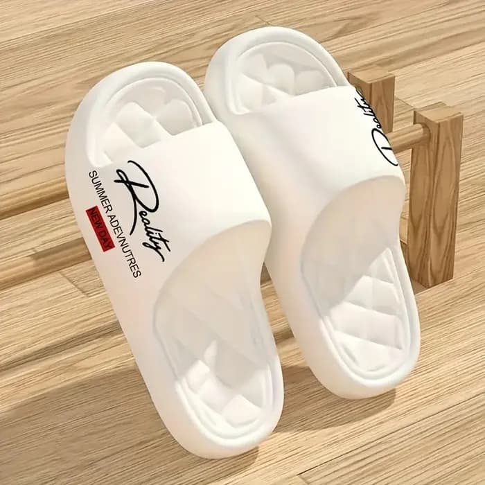 Pantoufles d'extérieur légères et douces pour hommes, pantoufles de maison confortables semblables à