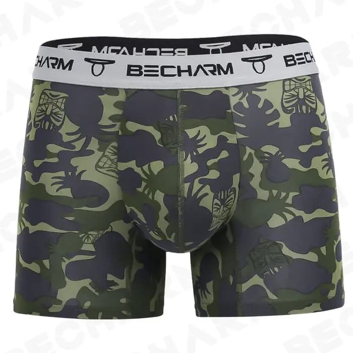 Boxer Homme Shorts culottes hommes slips ensemble Camouflage sous-vêtements masculins
