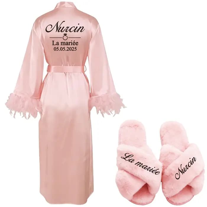 Peignoir personnalisé pour femmes