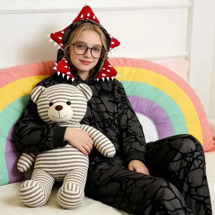 Nouveau Pyjama en Flanelle pour Adulte Automne Hiver