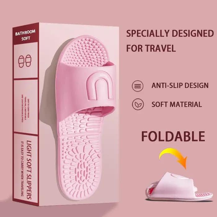 Pantoufles portables pliables pour hommes