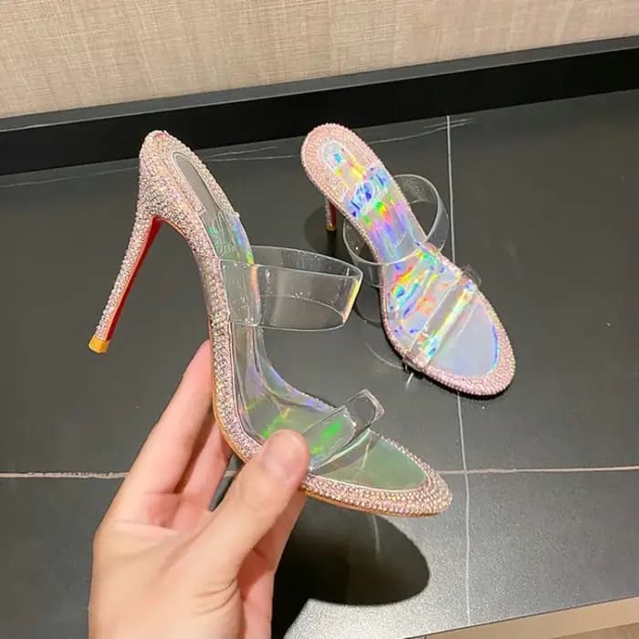 Pantoufles en PVC à biscuits pour femmes