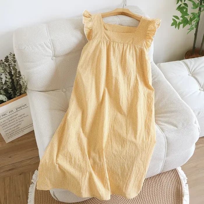 Robe pyjama sans manches pour dames